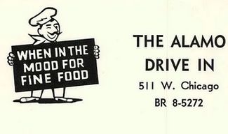 Starlite Drive-In (Alamo Drive-In) - Coldwater High Year Book 1960 (newer photo)